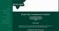 Desktop Screenshot of ecologiecursus.nl